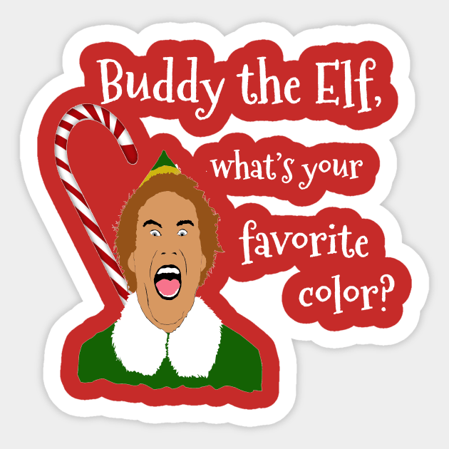 Elf Funny Quotes Sticker by PoetandChef